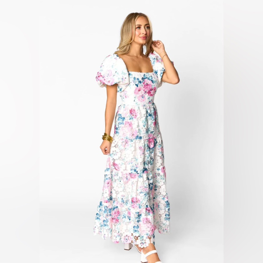 BUDDY LOVE Juno Del Mar Floral Maxi